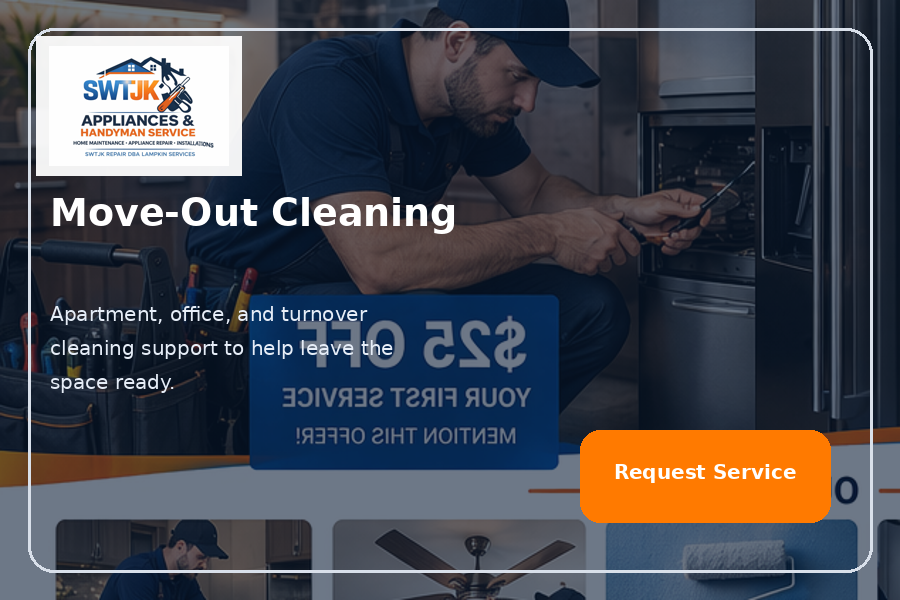 Move-out cleaning